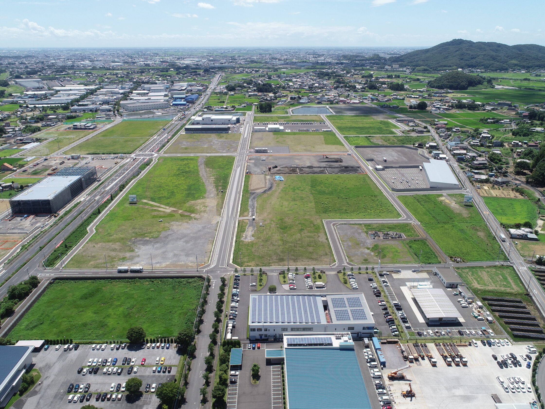おおた渡良瀬産業団地（吉沢地区）造成工事