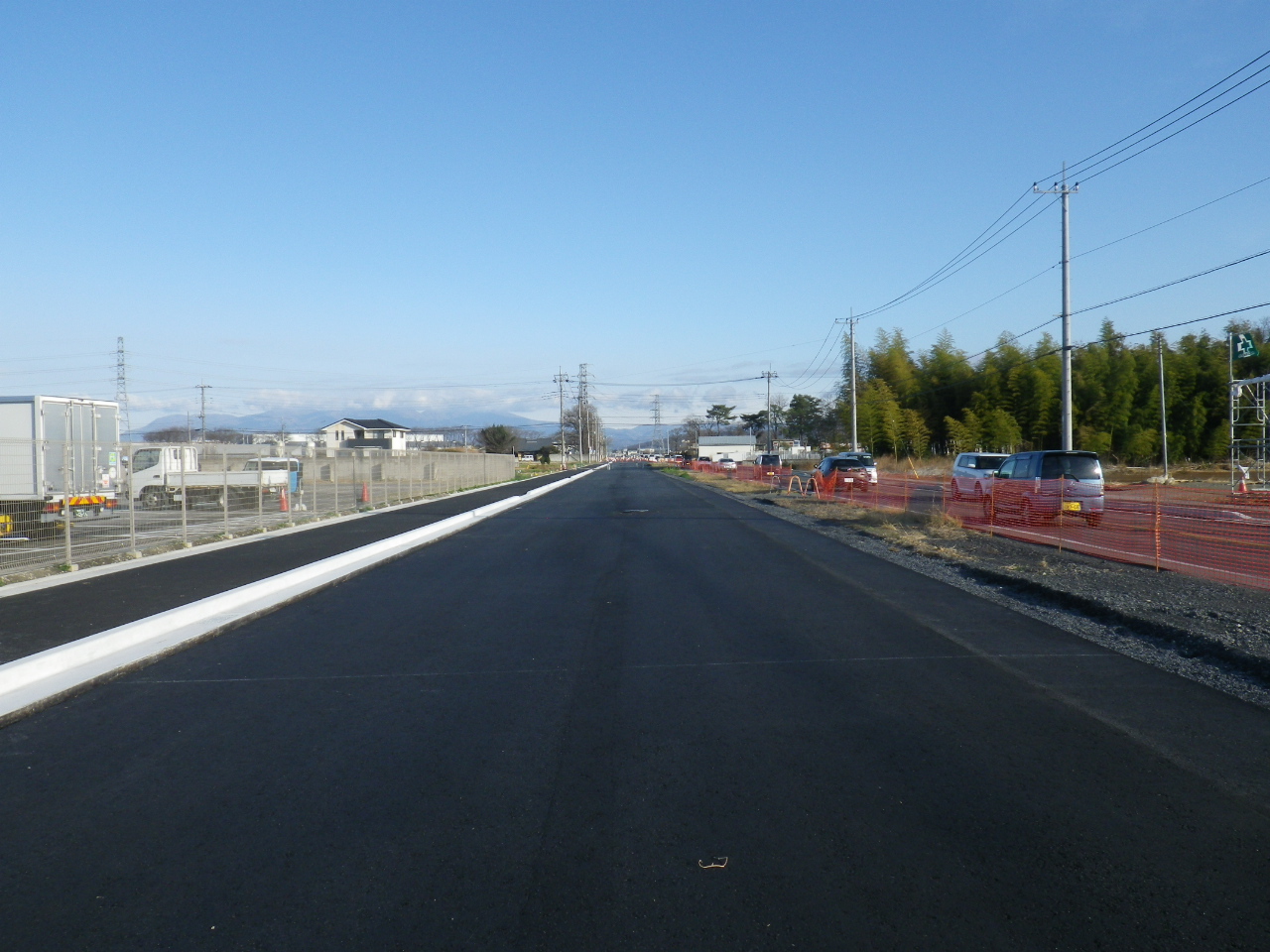 道路改良工事（分割5号）太田市新田小金町外地内