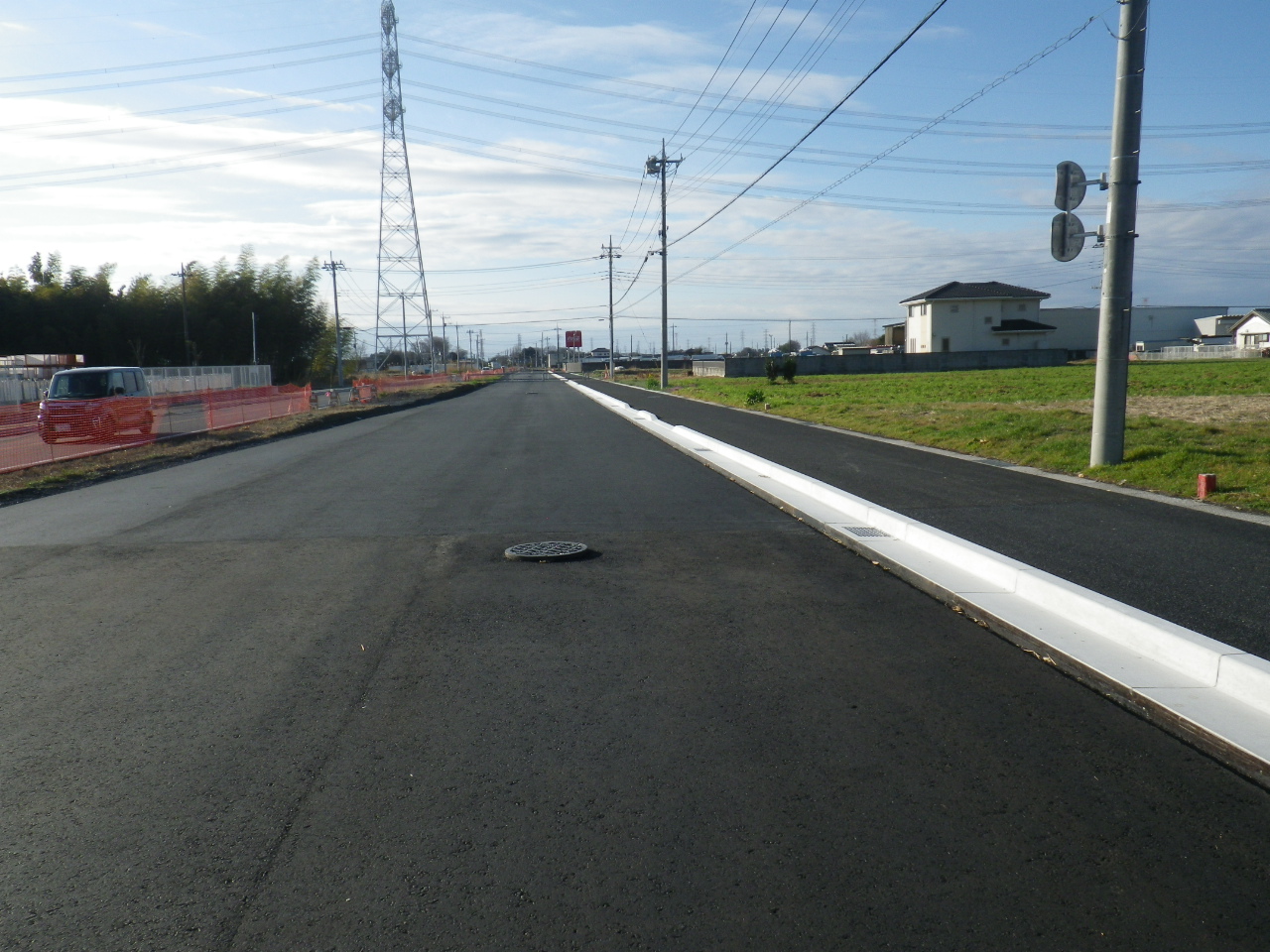 道路改良工事（分割5号）太田市新田小金町外地内