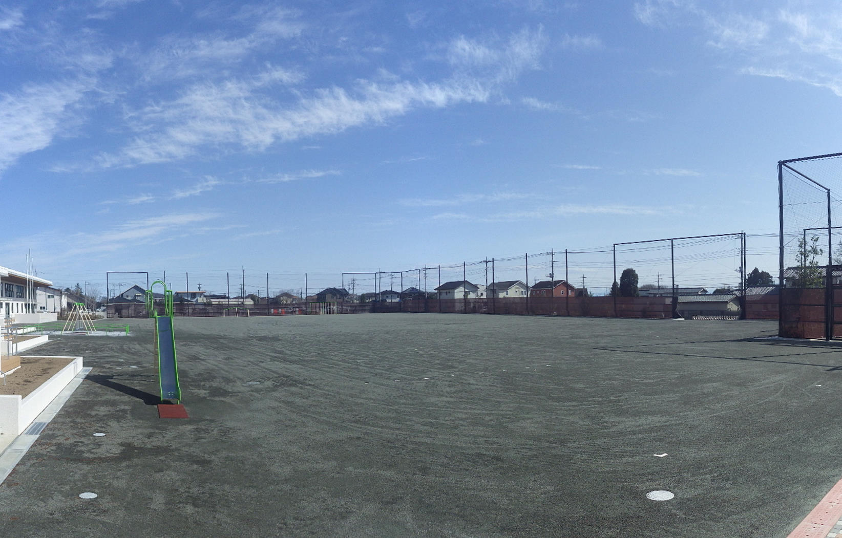 みどり市立笠懸西小学校グラウンド整備工事